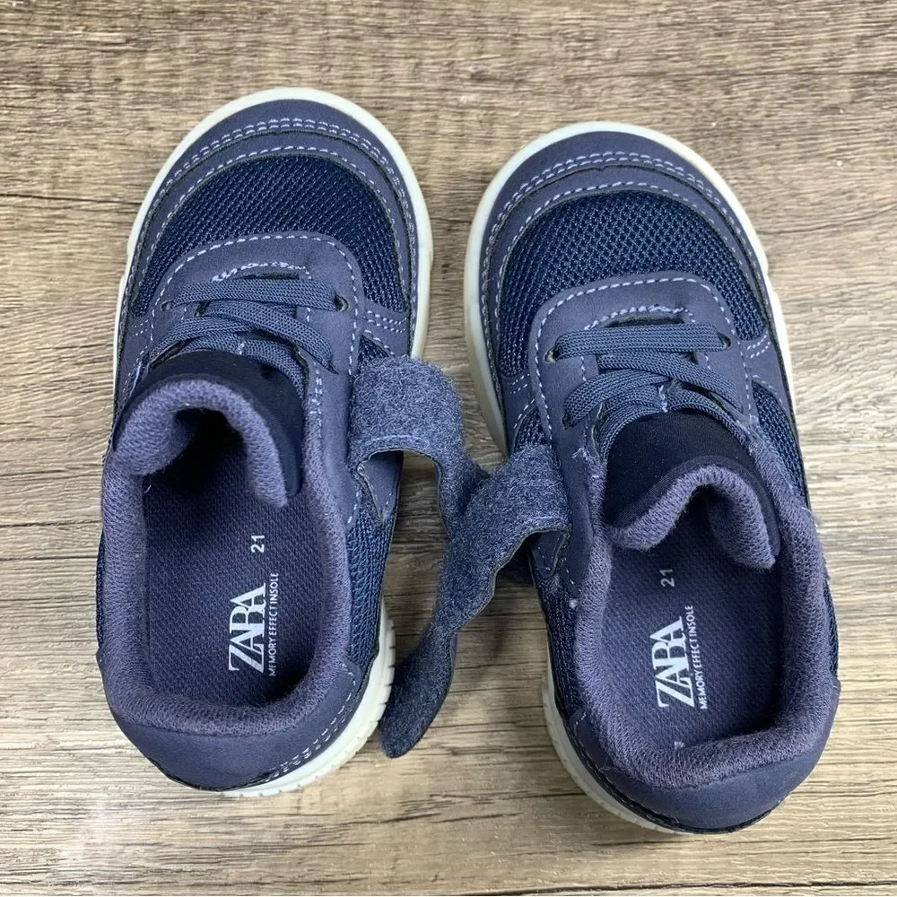 ZARA~Baby~Blue Sneakers~Size‎ US 5.5/ EU 21